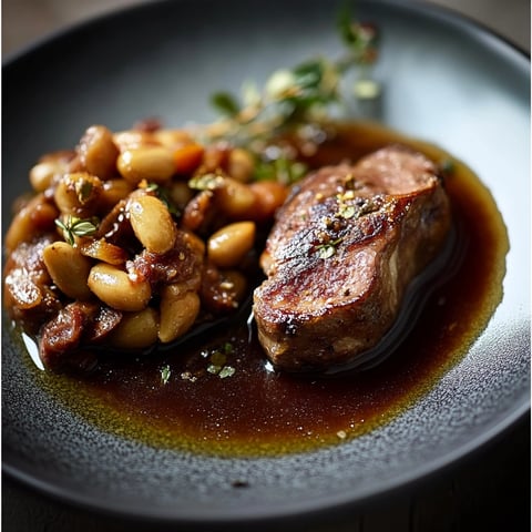 Souris d'agneau confites pour Pâques