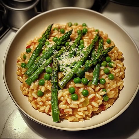 Une assiette de riz avec des légumes verts et des épinards.