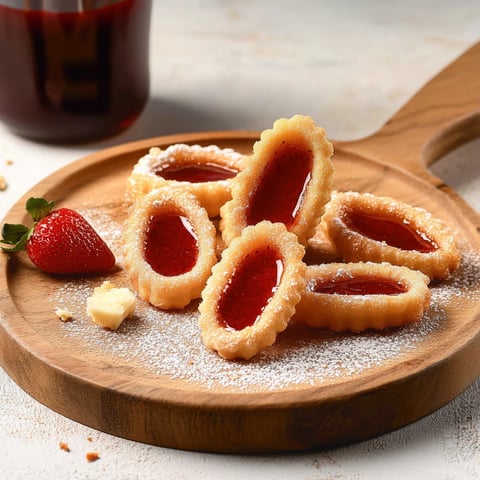 Biscuits à la fraise