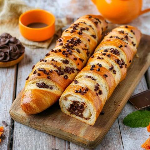 Viennoises légères chocolatées