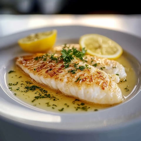 Sole au citron et persil