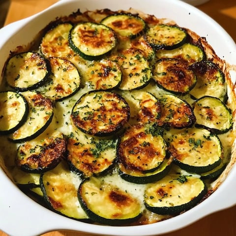 Gratin de Courgettes Crémeux